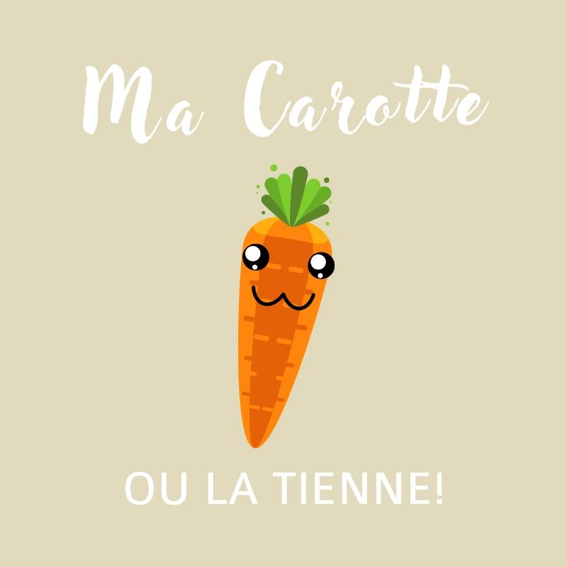 Meine lächelnde Karotte oder deine