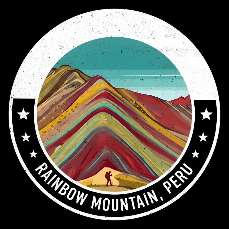 Rainbow Mountain Peru Color Explosion