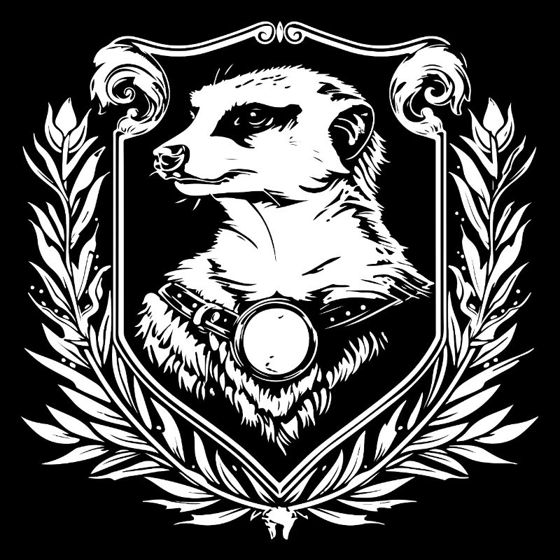 Suricate héraldique