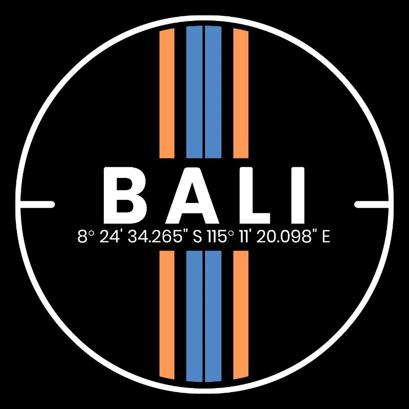 Coordonnées de l’île de Bali