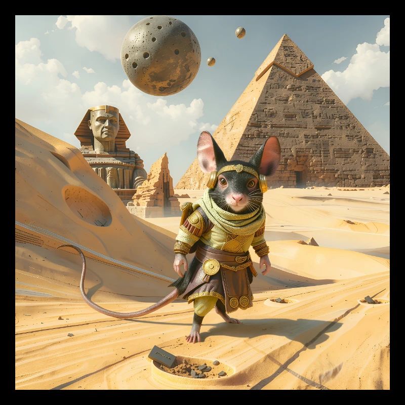 Adventurous Rat in Egypt