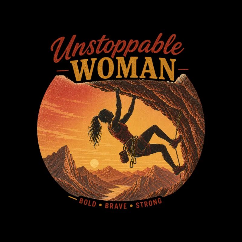Grimpeur Imparable – Brave & Strong