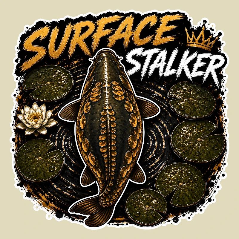 Conception de la pêche à la carpe de surface Stalker