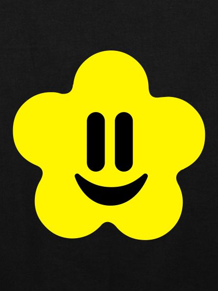flower power smiley