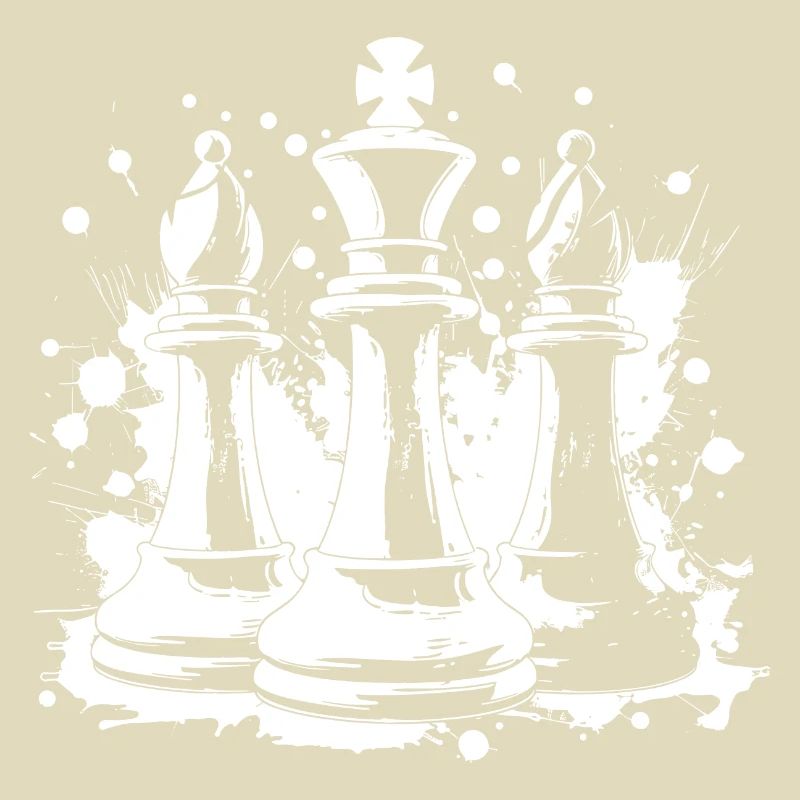 Chess bishop and king
