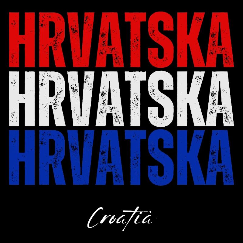 Drapeau croate, fierté croate