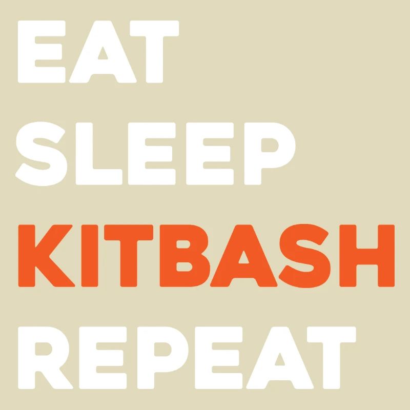 Kitbash Manger Sommeil Répéter