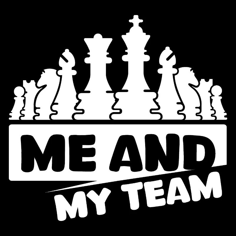 Schach comic Schachfiguren Team csrtoon Symbol