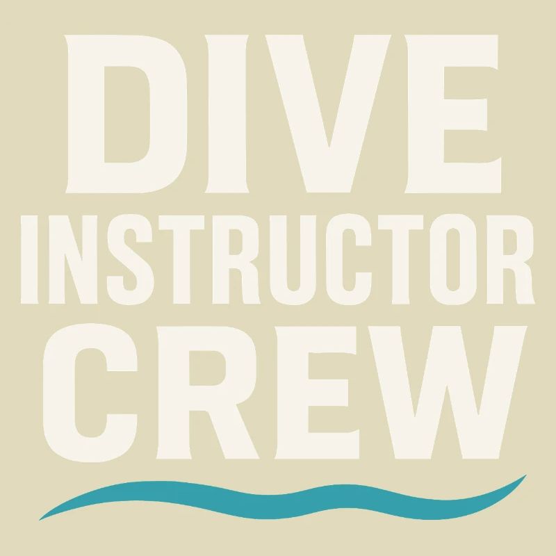 Scuba Instructor Dive Crew Pride Teaching