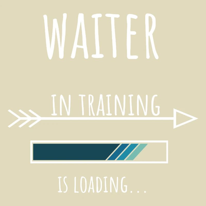 Waiter Geschenk Beruf Ausbildung Kellner