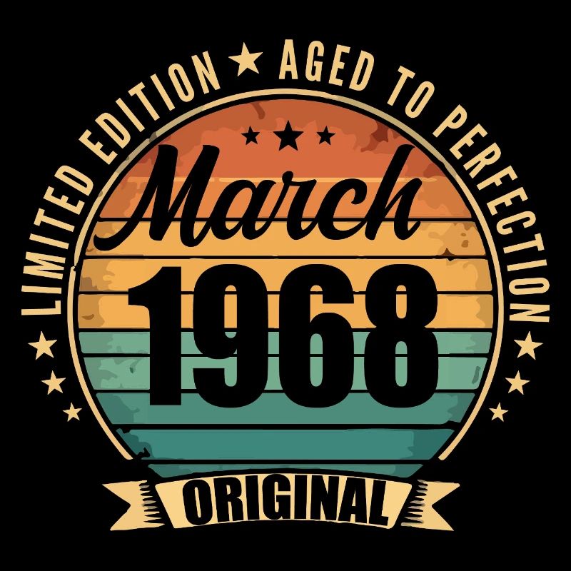 Mars 1968 Édition Limitée Retro Mars 1968