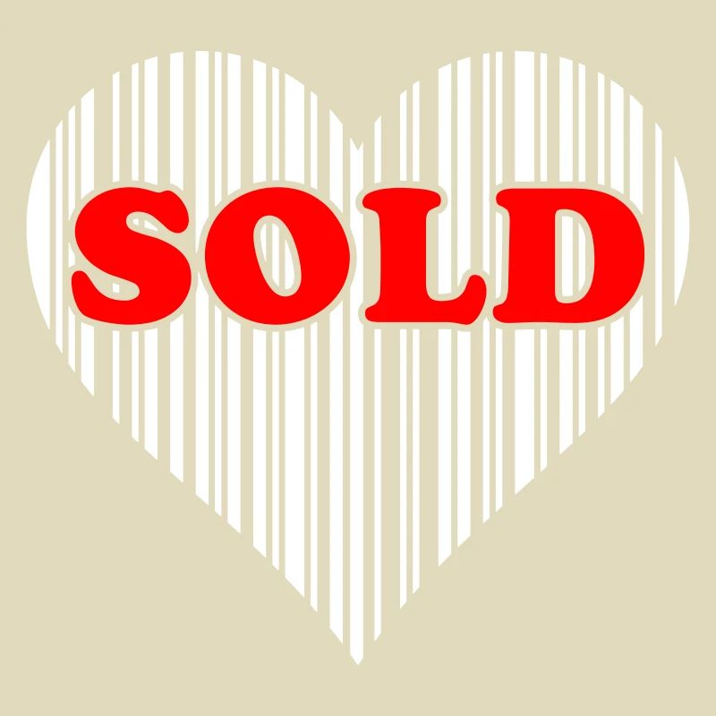 Coeur Barcode Love – Vendu Code Barcode Cadeau