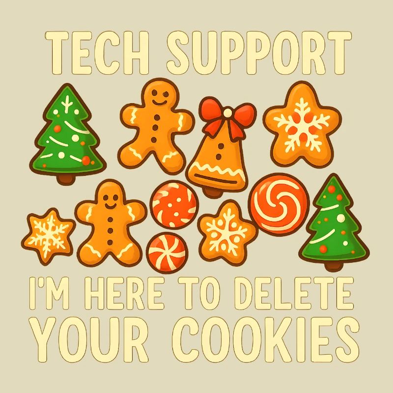 Technischer Support Cookie Weihnachten Meme
