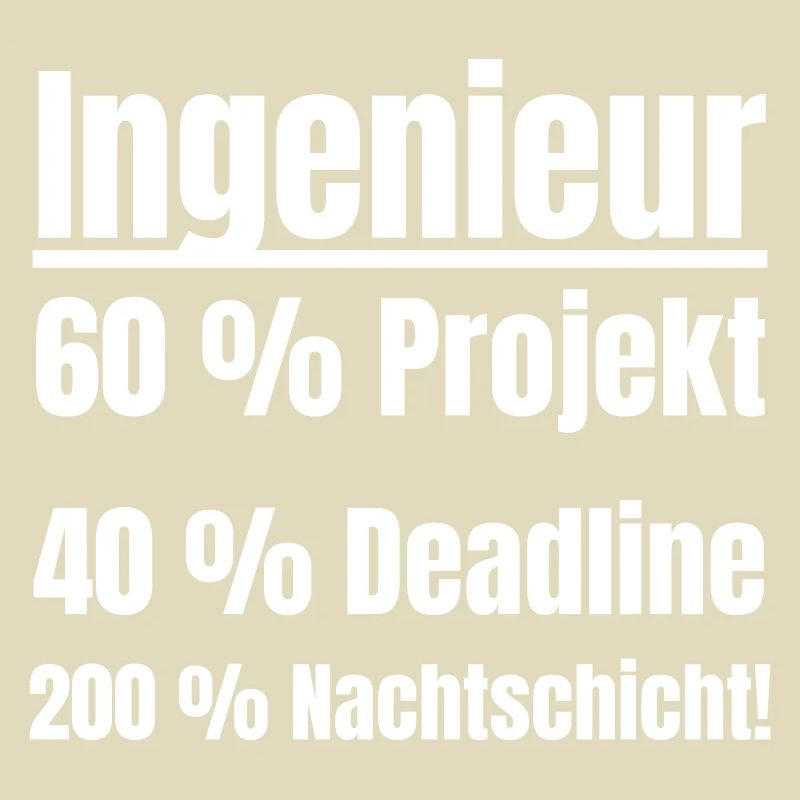 Engineer Life: Project, Deadline, Night Shift.
