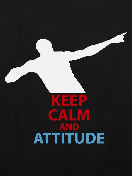 Silhouette calme et attitude