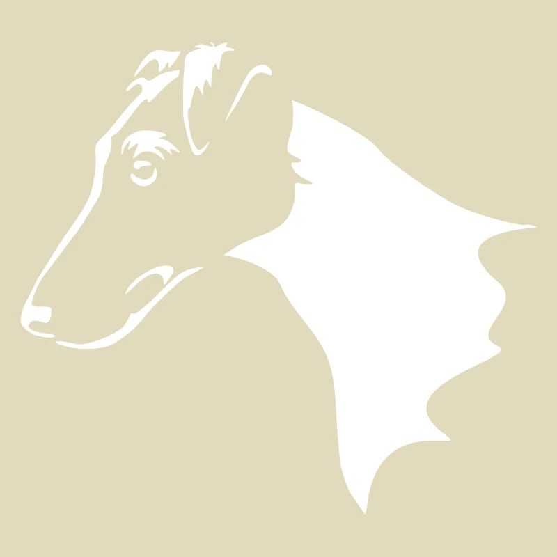 Fox Terrier Head "Black Edition"