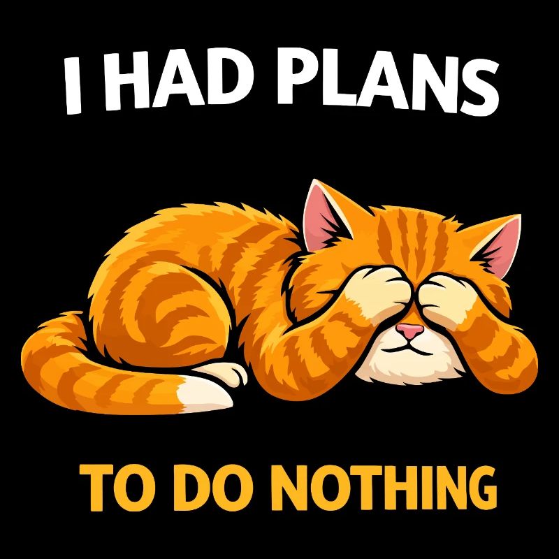 J’avais prévu de ne rien faire, chat