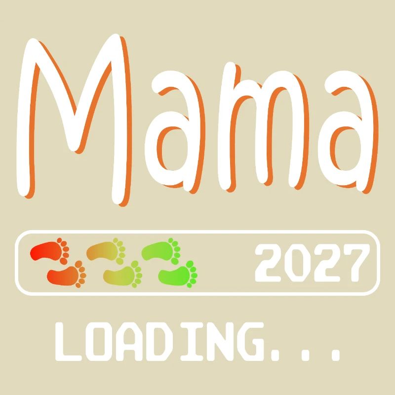 Mama 2027 loading werdende Mutter Schwangerschaft