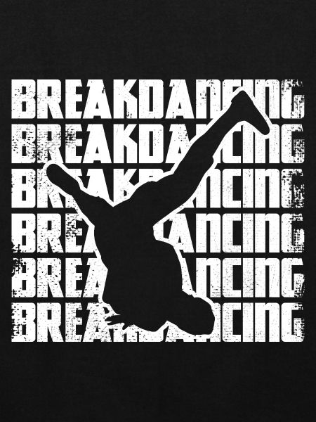 Lustiger Breakdancer