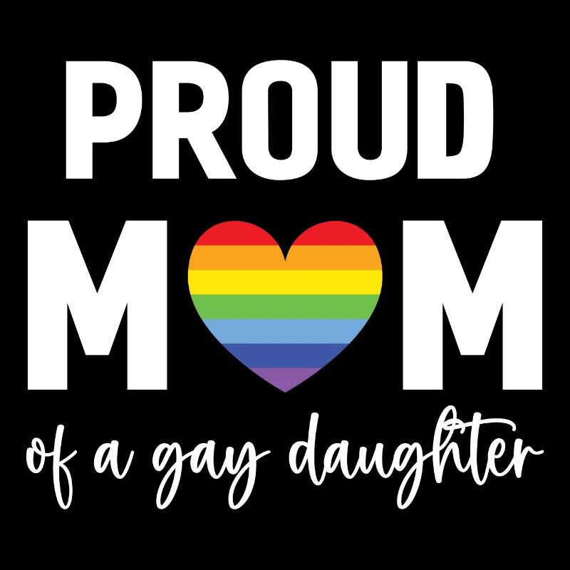 LGBT Pride Month - Stolze Mutter einer schwulen Tochter