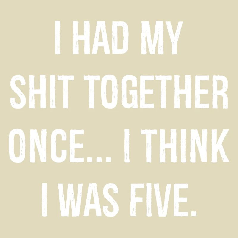 J’avais ma chemise drôle de merde ensemble