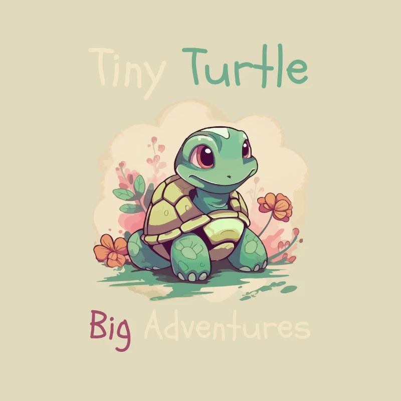 Tiny Turtle Abenteuer Design