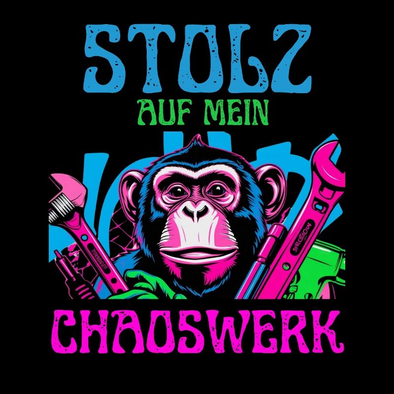 Fière de mon chaos – DIY Monkey