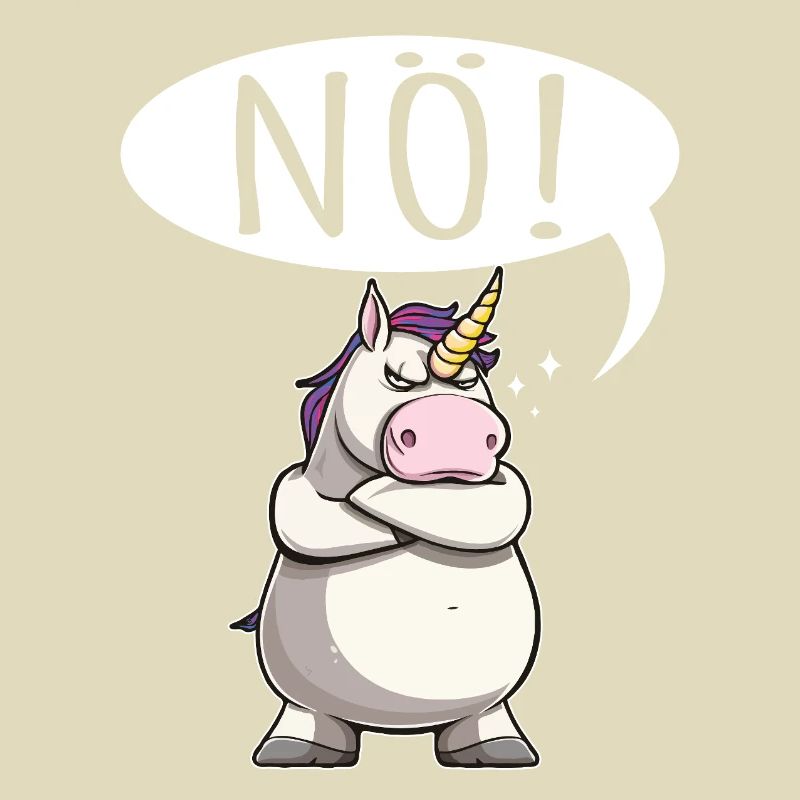 Unicorn Nope chubby