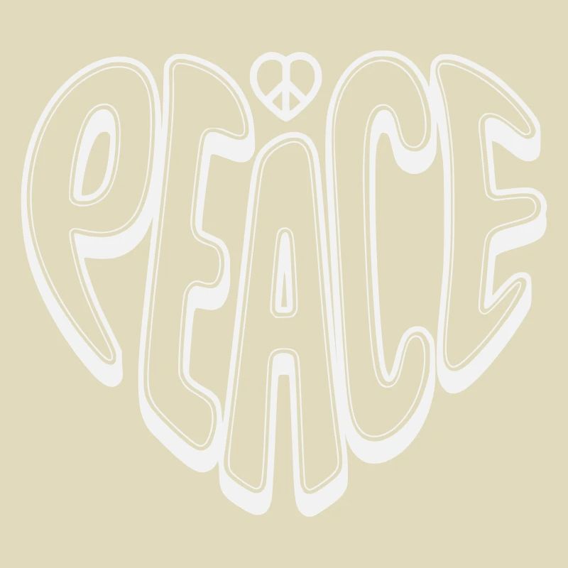 Peace Graffiti with Peace Sign