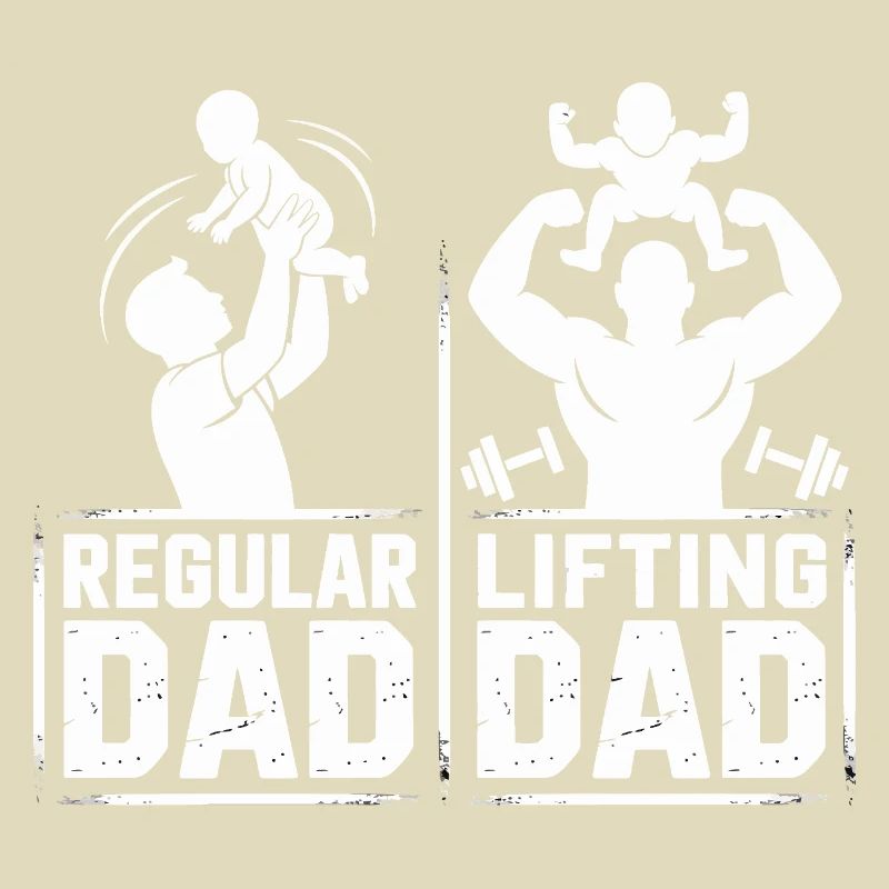 Dadkraft Double Image : Normal vs Kraftdad