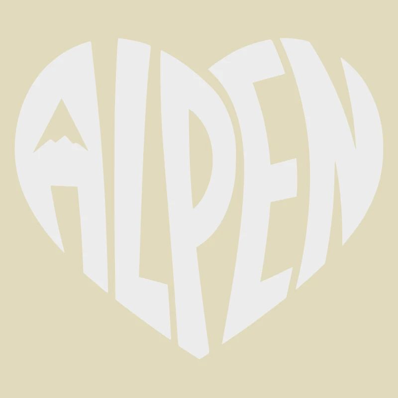 Alpine Heart Design - Variable Design Colour
