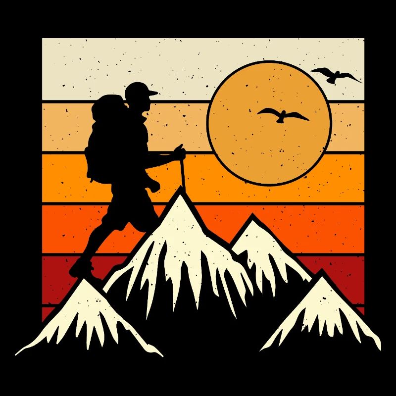 Wandern Wanderer Bergsteiger Geschenk