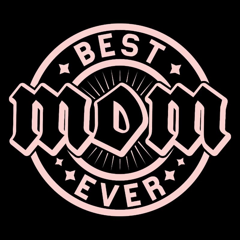 Pink Love Best Ever-Abzeichen