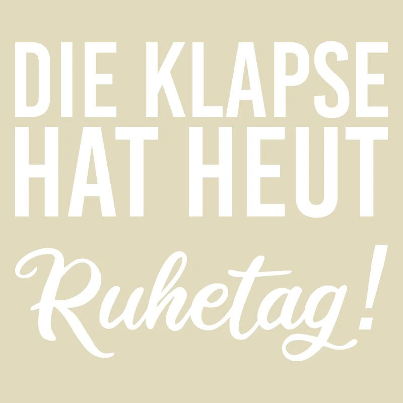 The Klapse has a day off today