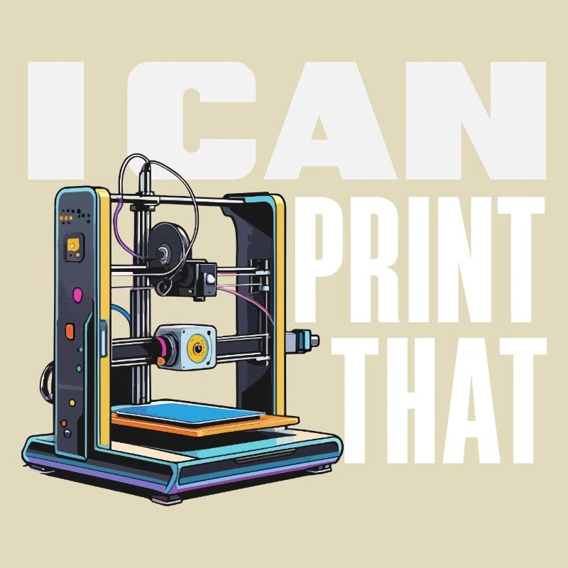 I Can Print The 3D Printer Maker Funny