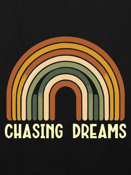 Regenbogen Retro Chasing Dreams