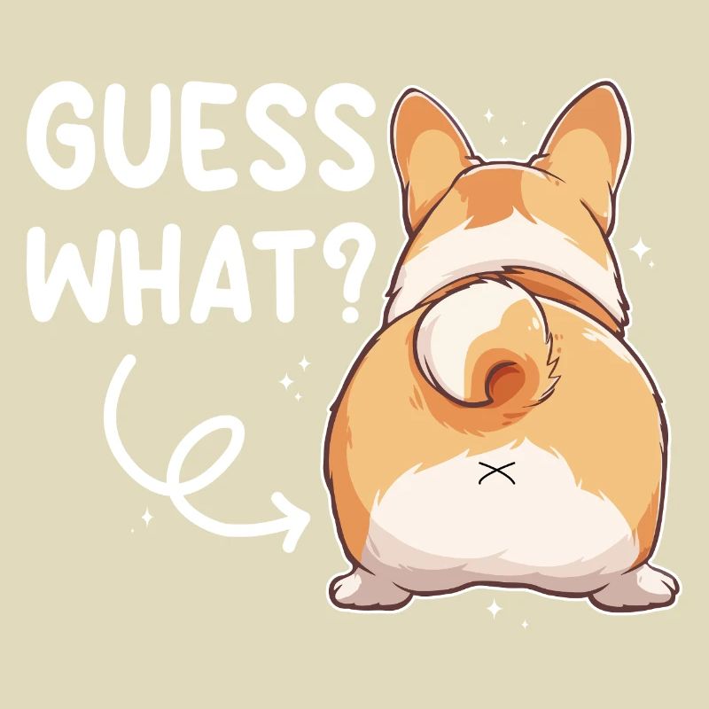 Devinez ce que dit Corgi Butt