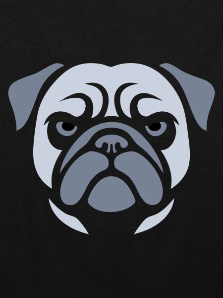 Mops , Hundekopf