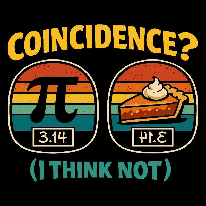 La coïncidence du tag pi ne pense pas la conception de Mathe
