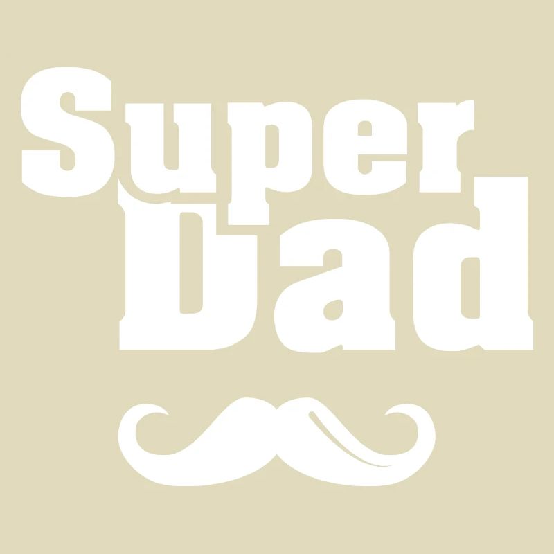 Super Vater Bart cool Dad Logo Symbol Spruch