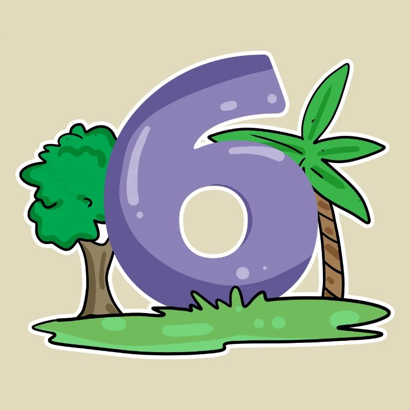 Number 6 Pattern