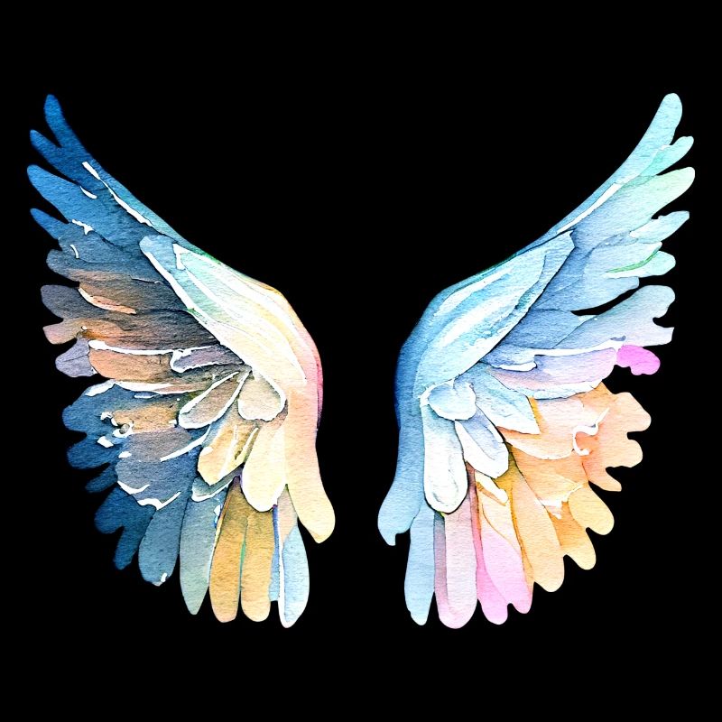 Ailes d'Ange Pastellfarbene Engelsflügel