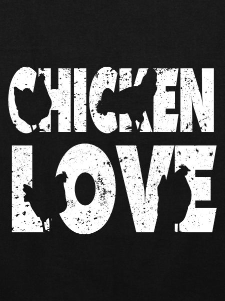 Chicken Love Graffiti Design