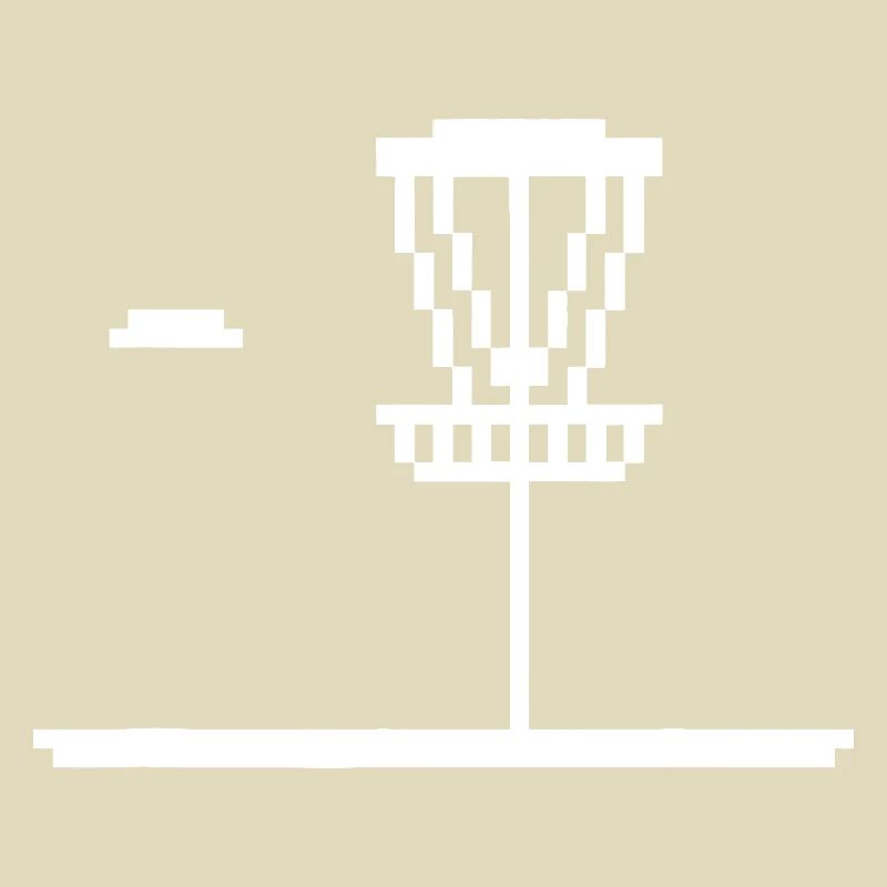 Pixel Lighthouse Silhouette