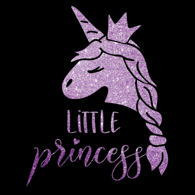 Lila Stern Einhorn Prinzessin