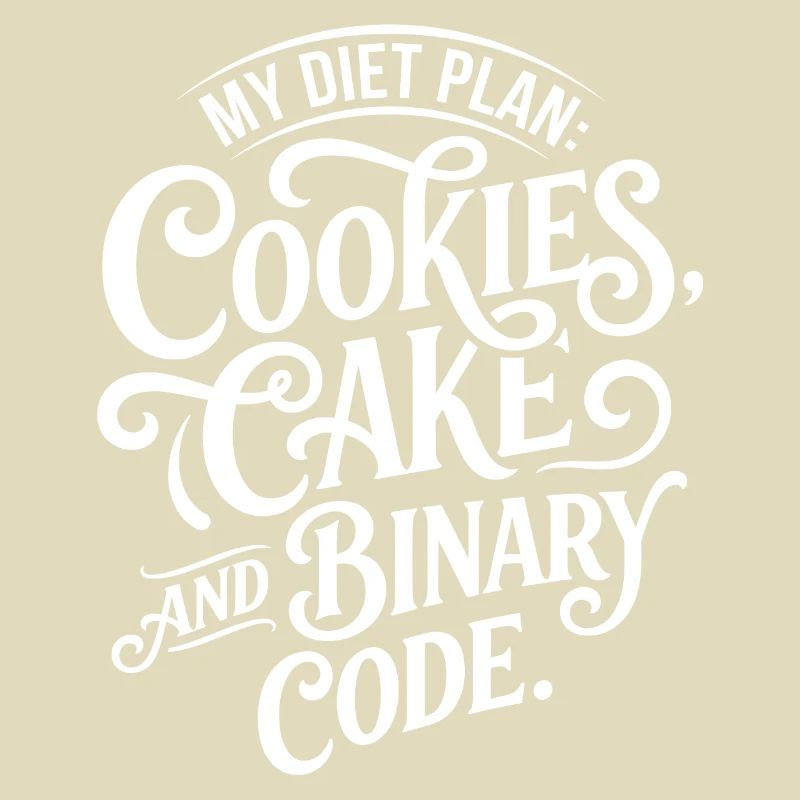 Conception du code binaire de Cookies Cake
