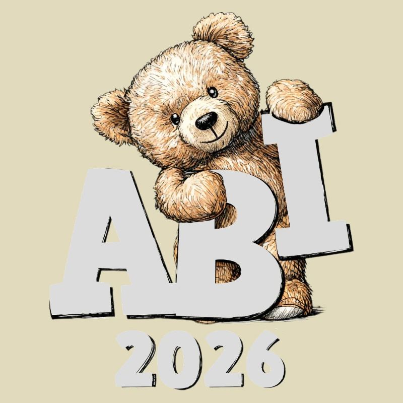Cuddly Bear ABI 2026 Teddy Bear High School Graduate