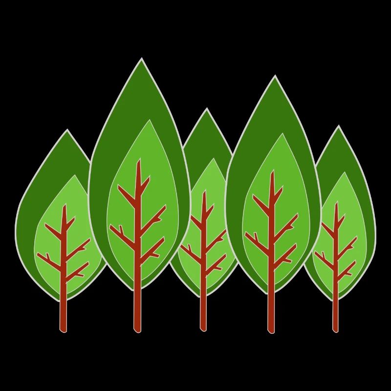 Trees Minimalist,