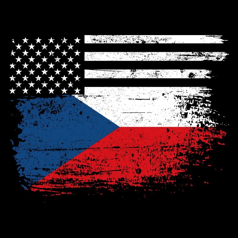 Drapeau Fusion US Tchèque