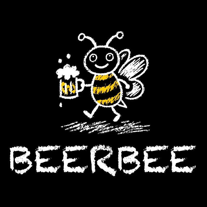 Beerbee Beer Saying Bee Funny Beer Drinker